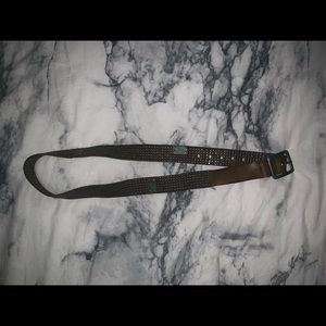 Diesel Brown Leather Men’s Belt